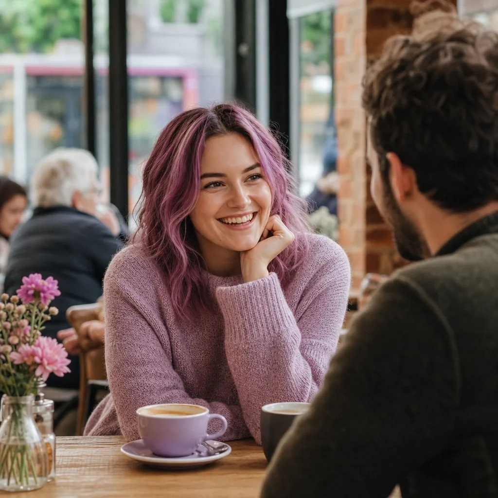 Nottinghamshire woman drafting a short and specific dating profile biography